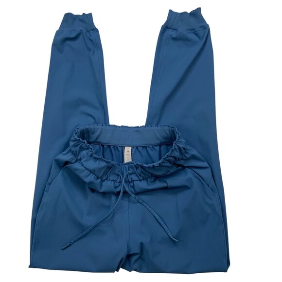 Lululemon Womens Stretch High-Rise Jogger Pant 4 Blue W5DCRS - Picture 3 of 14